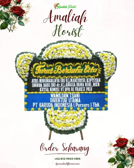 Papan Bunga Duka Pandean Lamper